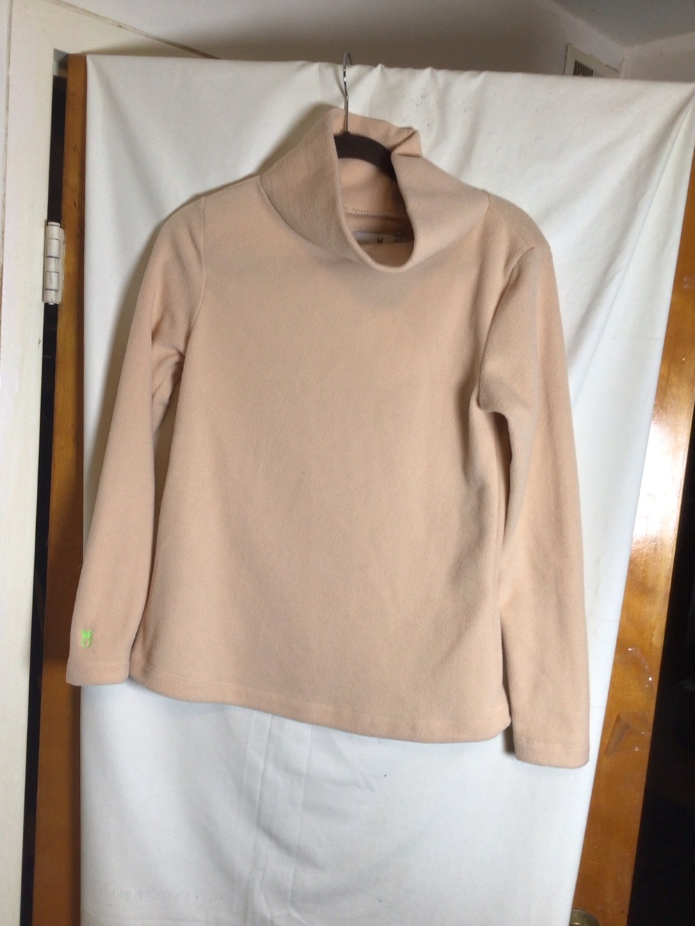 Dudley Stephen fleece turtle neck top SZ XS NWT